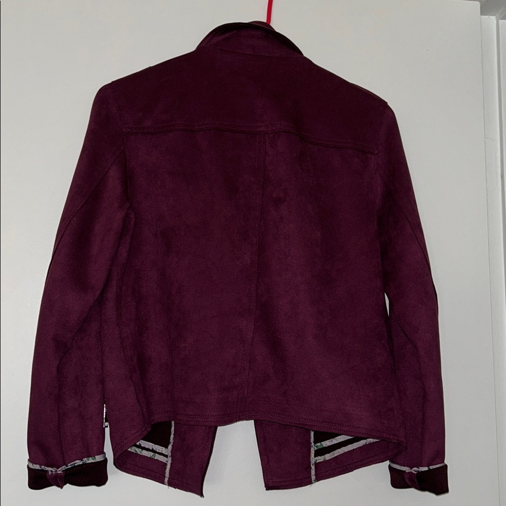 Purple Suede Jacket - image 5